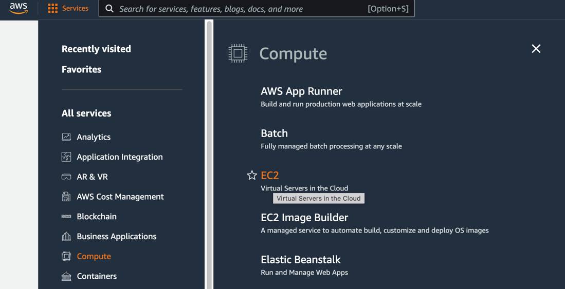 EC2 instance